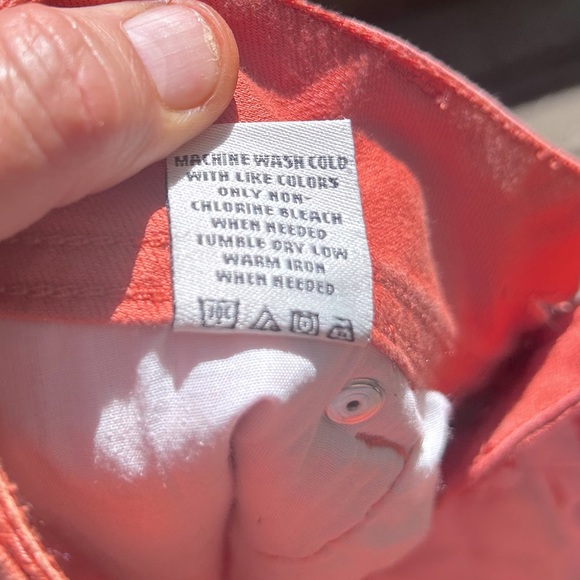 American Rag Coral Tangerine Skinny Ankle Jeans Sz. 4 27” - Picture 8 of 9